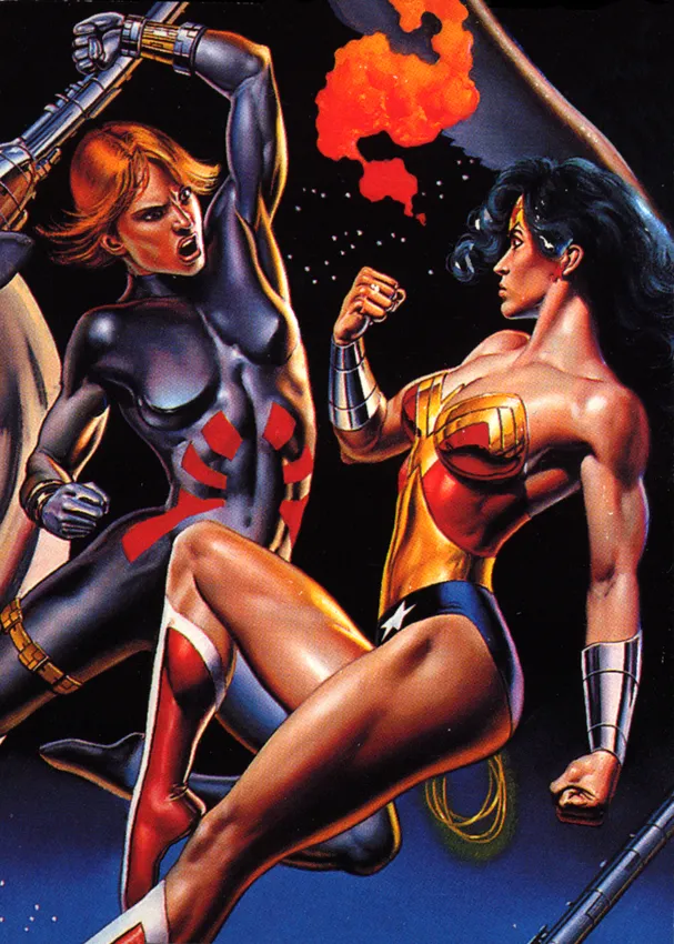 Wonder Woman And Black Widow
